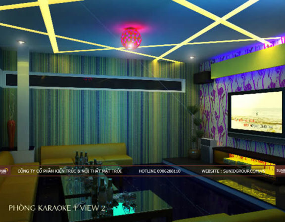 6 Mẫu thiết kế nội thất phòng Karaoke đẹp - giá rẻ